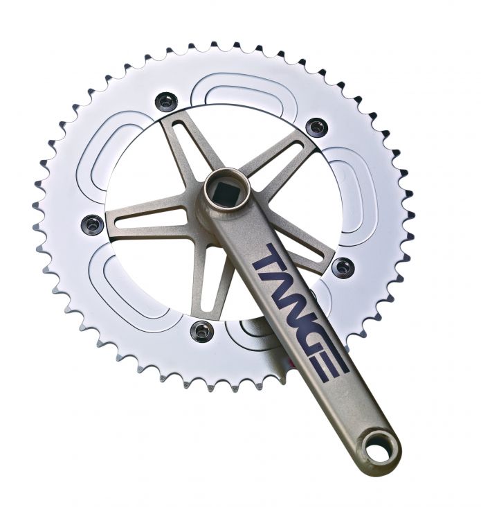 TUBEULAR CROMOLY TRACK CRANKSET