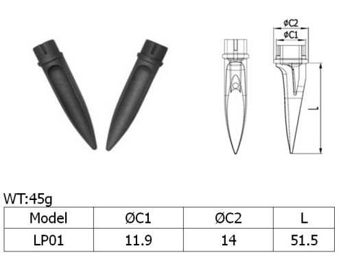 LP01 Seat Stay Tip